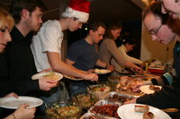 20061215: Diku Christmas dinner - Main dish is served!